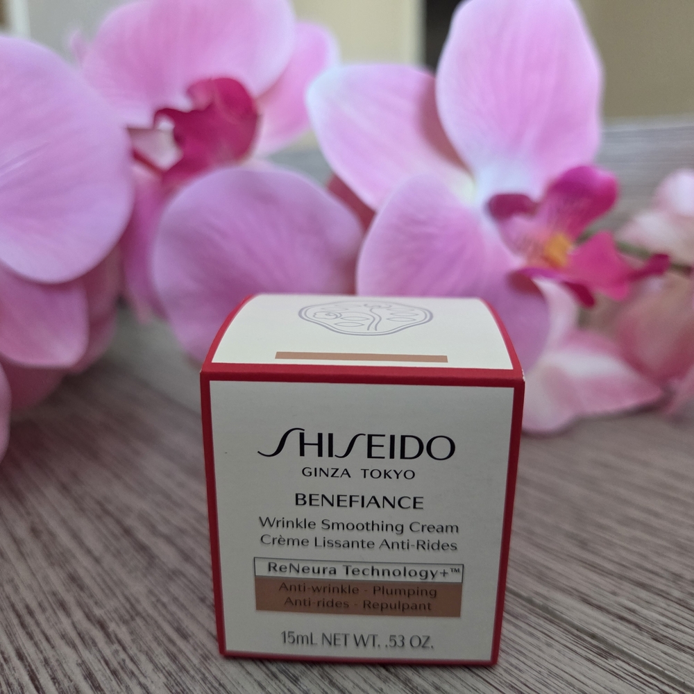 5 For 25💥Shiseido Benefiance Wrinkle Smoothing Cream.53 Oz. NEW